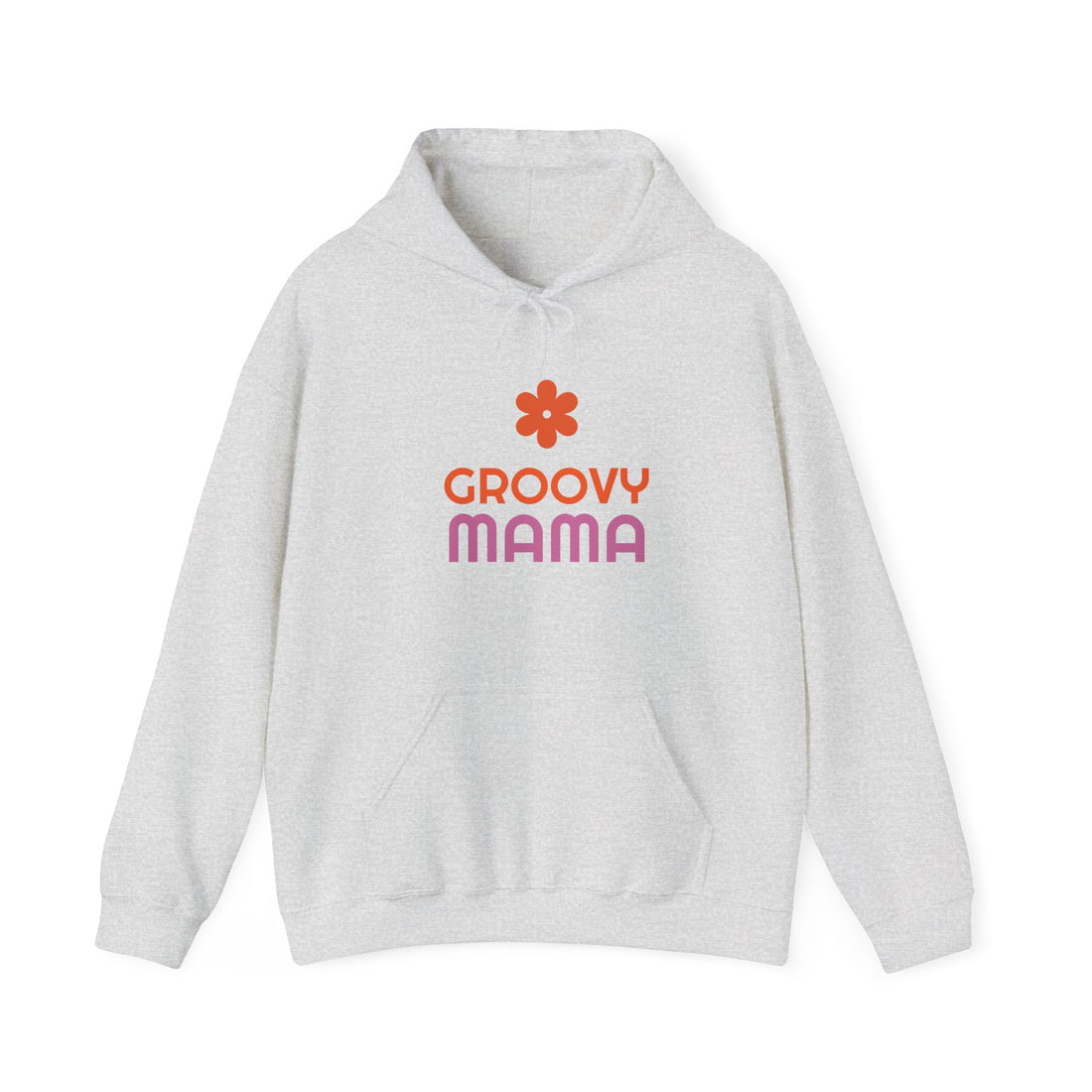 Groovy Mama Heavy Blend™ Hooded Sweatshirt - Trendy and Comfortable for Moms