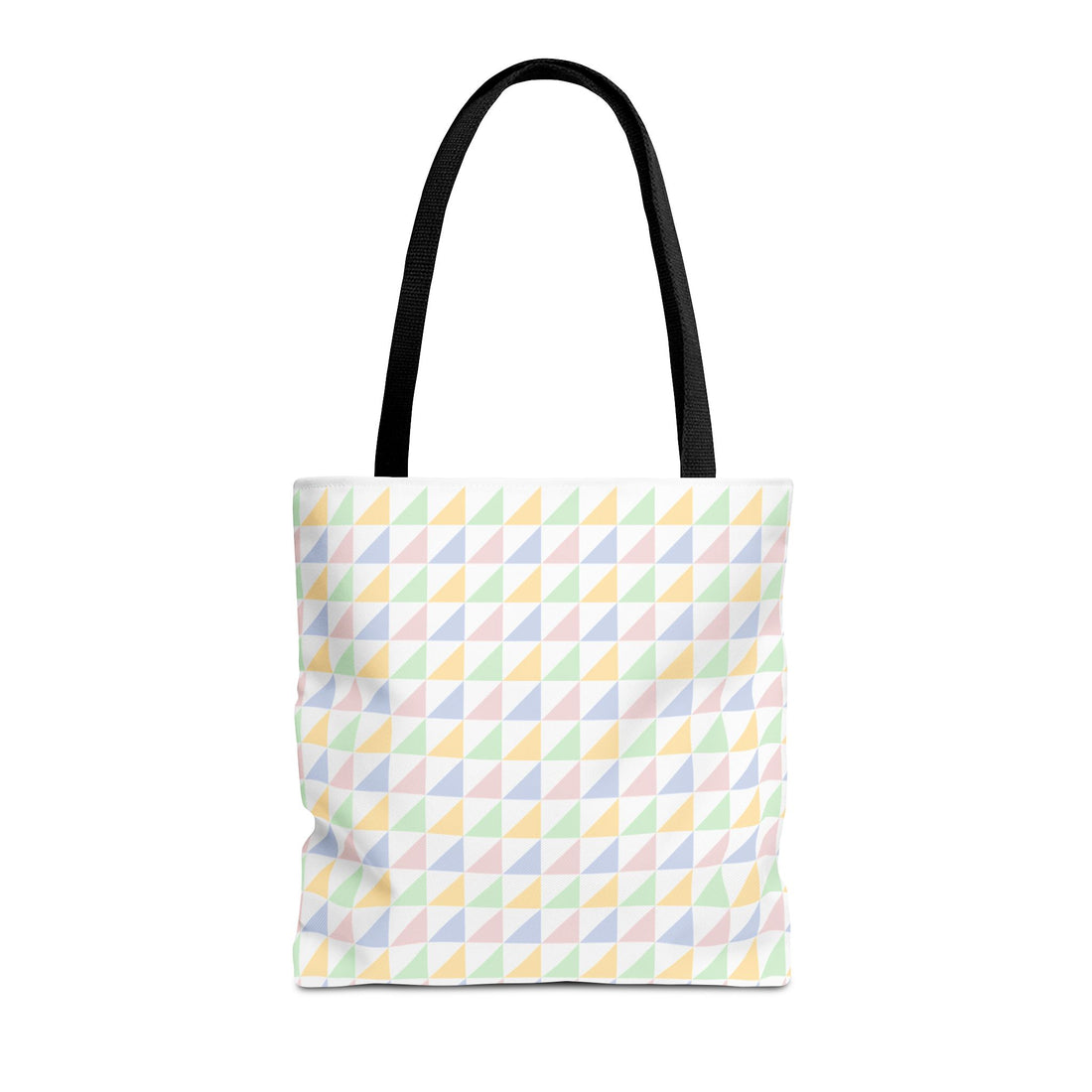 Pastel Geometric Tote Bag - Stylish, Eco-Friendly Carryall for Everyday Use