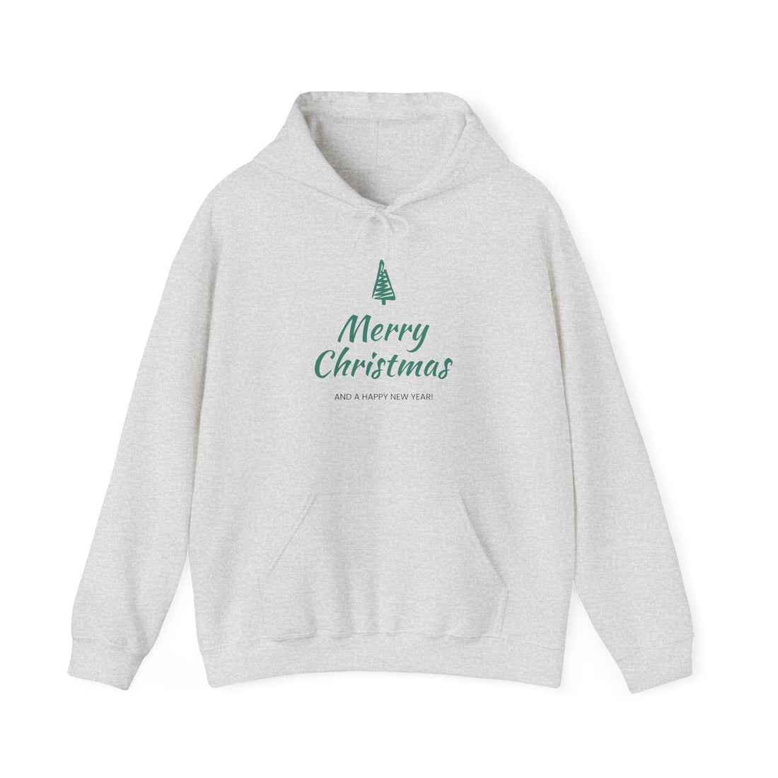 Merry Christmas Hooded Sweatshirt - Unisex Heavy Blend for the Holidays
