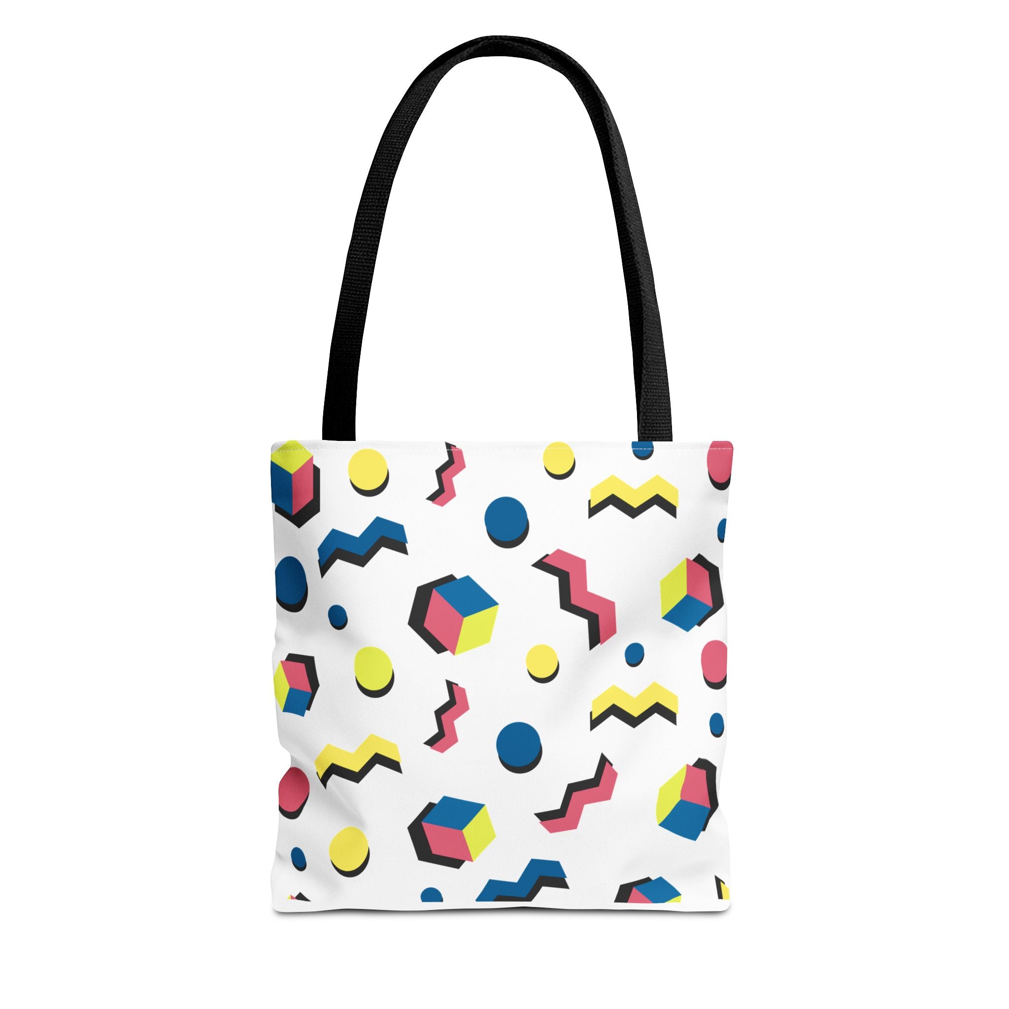 Colorful Geometric Tote Bag - Fun & Stylish Everyday Accessory