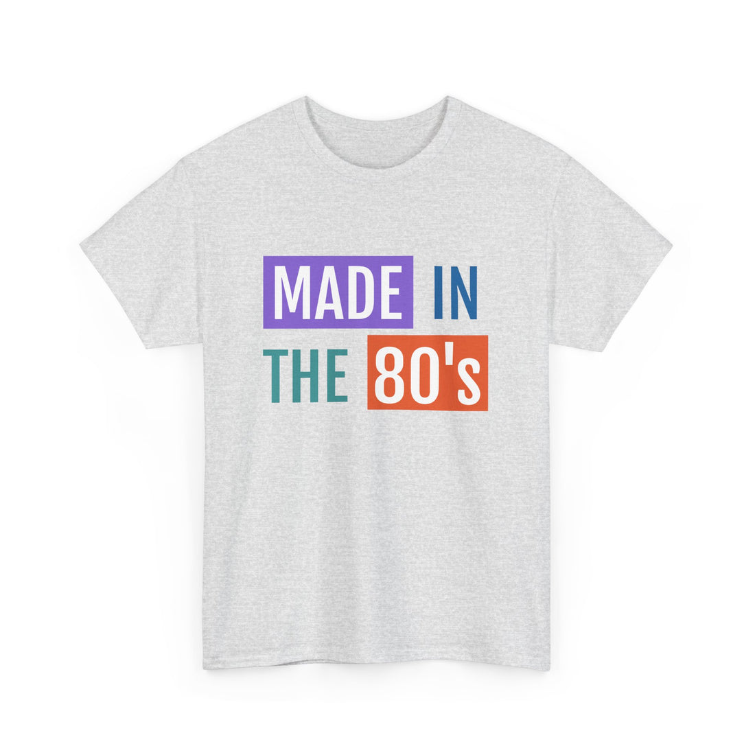 Retro 80's Made Unisex Heavy Cotton Tee